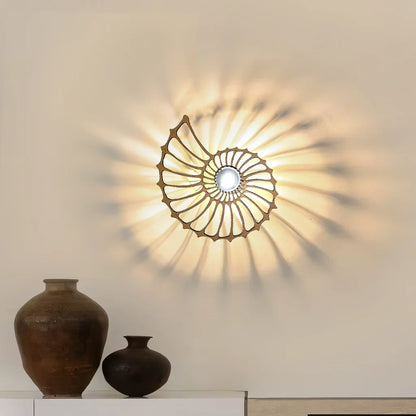 Aegir | Elegante Lampada da Parete LED Nautilus Design 13