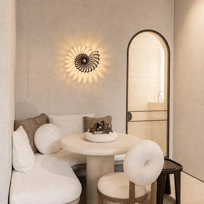 Aegir | Elegante Lampada da Parete LED Nautilus Design 4