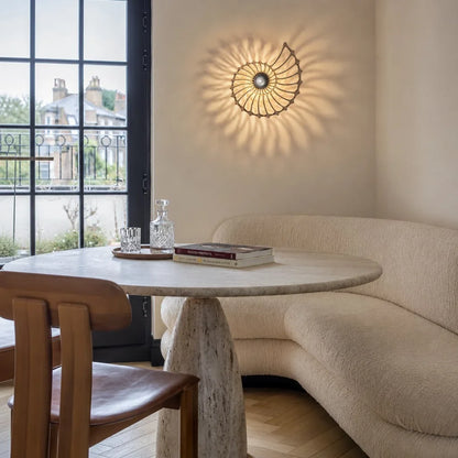 Aegir | Elegante Lampada da Parete LED Nautilus Design 5