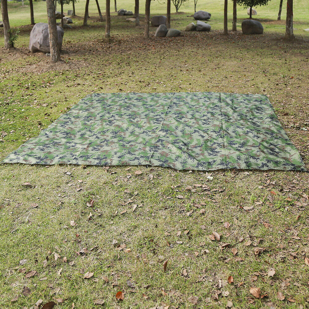 Double Camping Hammock | Waterproof Nylon with Canopy for Outdoor Comfort