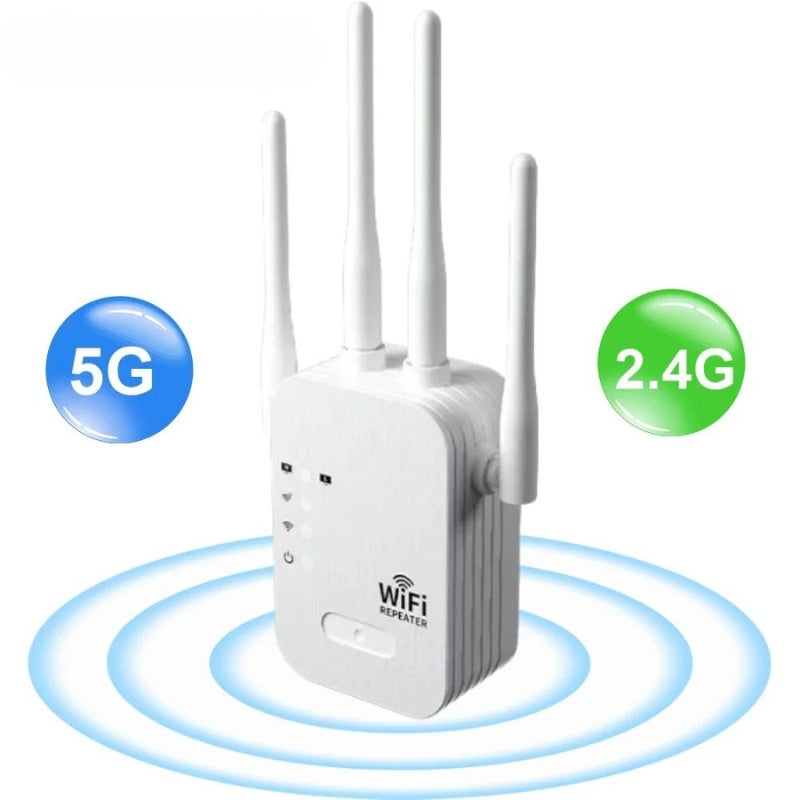 Amplificatore Segnale WiFi Esterno | Ripetitore Dual-Band Fino a 1200 Mbps | Estendi la Connessione per Giardino e Ufficio 6