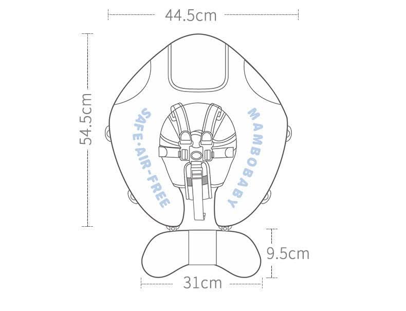 Children's Swimming Ring with Canopy and UV Protection | Animal Design for Safety and Fun