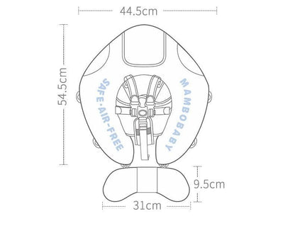 Children's Swimming Ring with Canopy and UV Protection | Animal Design for Safety and Fun