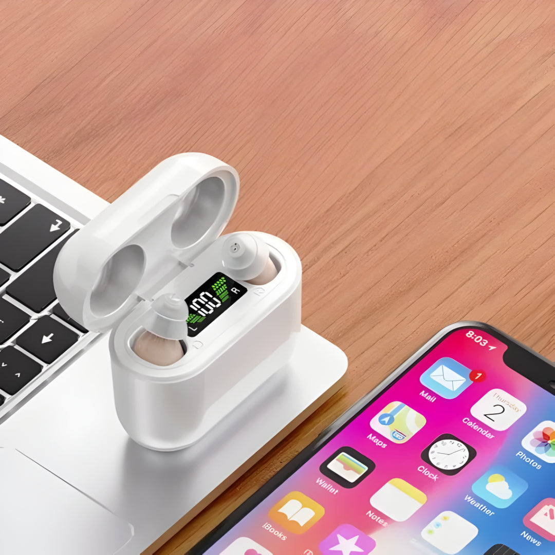 Apparecchio Acustico Digitale Ricaricabile con Riduzione del Rumore | Design Discreto per Sollievo dall'Acufene 4