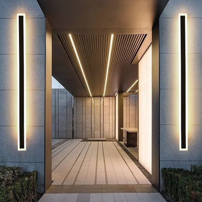 Applique Da Esterno Moderne | Applique LED Impermeabile IP65 con Design Minimalista Ð Illumina il Tuo Giardino e Patio 1