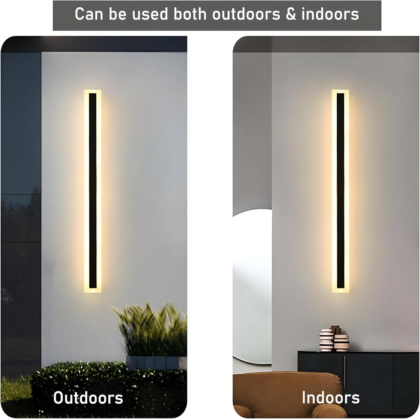 Applique Da Esterno Moderne | Applique LED Impermeabile IP65 con Design Minimalista Ð Illumina il Tuo Giardino e Patio 3