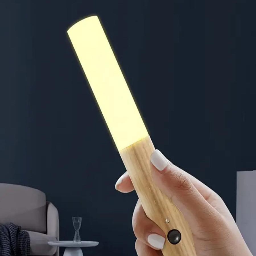 Applique da Parete in Legno con Sensore di Movimento Ð Illuminazione Intelligente per Camera da Letto e Corridoio 6