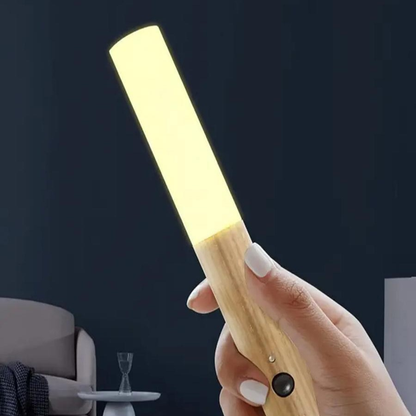 Applique da Parete in Legno con Sensore di Movimento Ð Illuminazione Intelligente per Camera da Letto e Corridoio 6