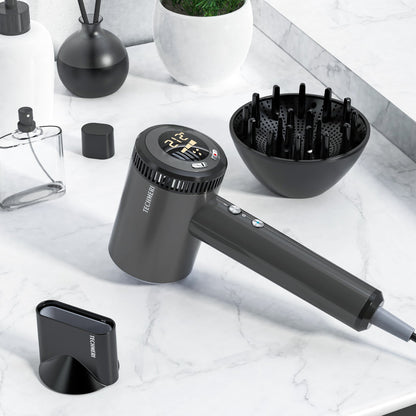 Asciugacapelli Professionale con Tecnologia a Ioni Negativi | Design Ergonomico per Risultati Lucenti e Senza Crespo 2