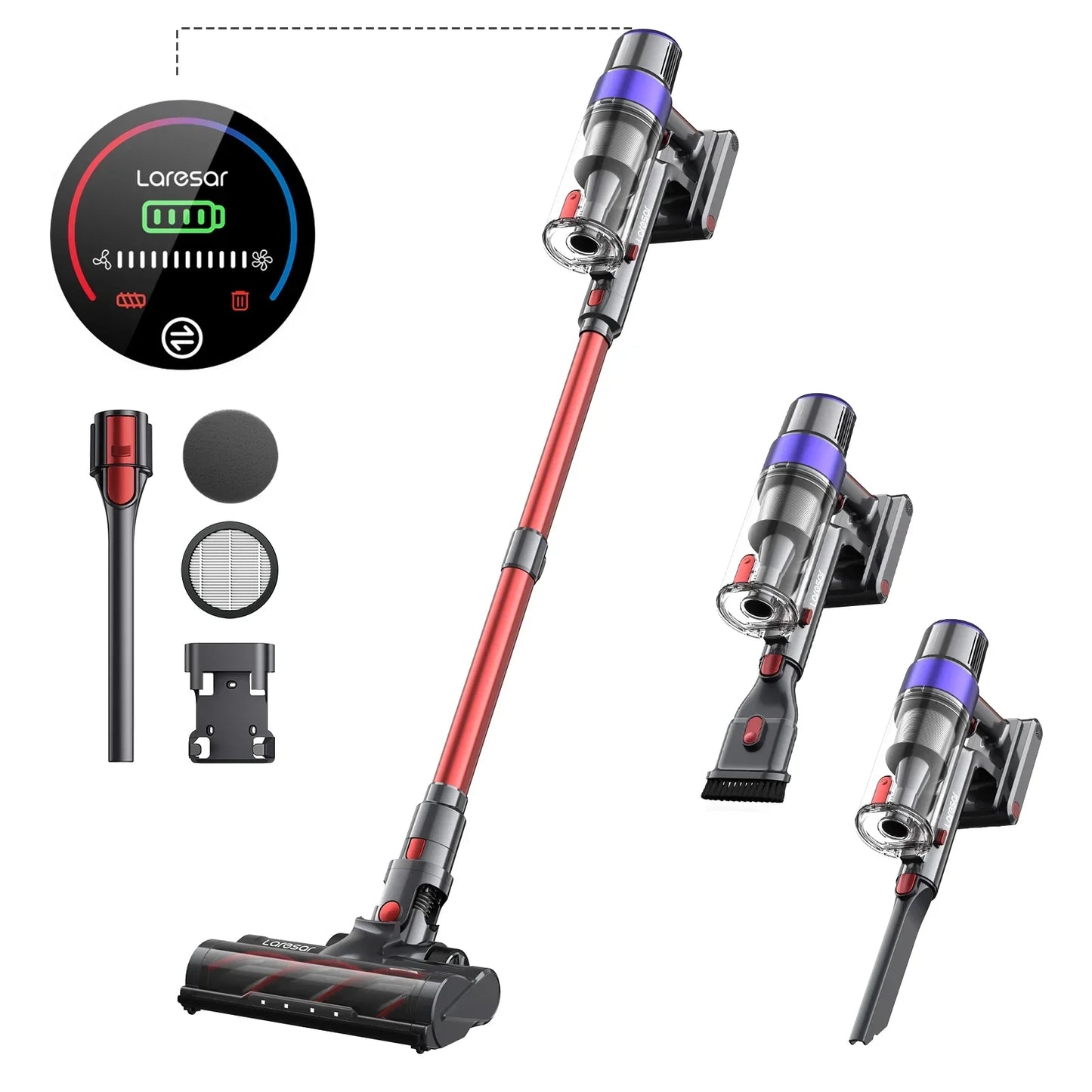 Aspirapolvere Portatile Potente con Batteria Rimovibile | Pulizia Efficiente per Auto e Casa 6