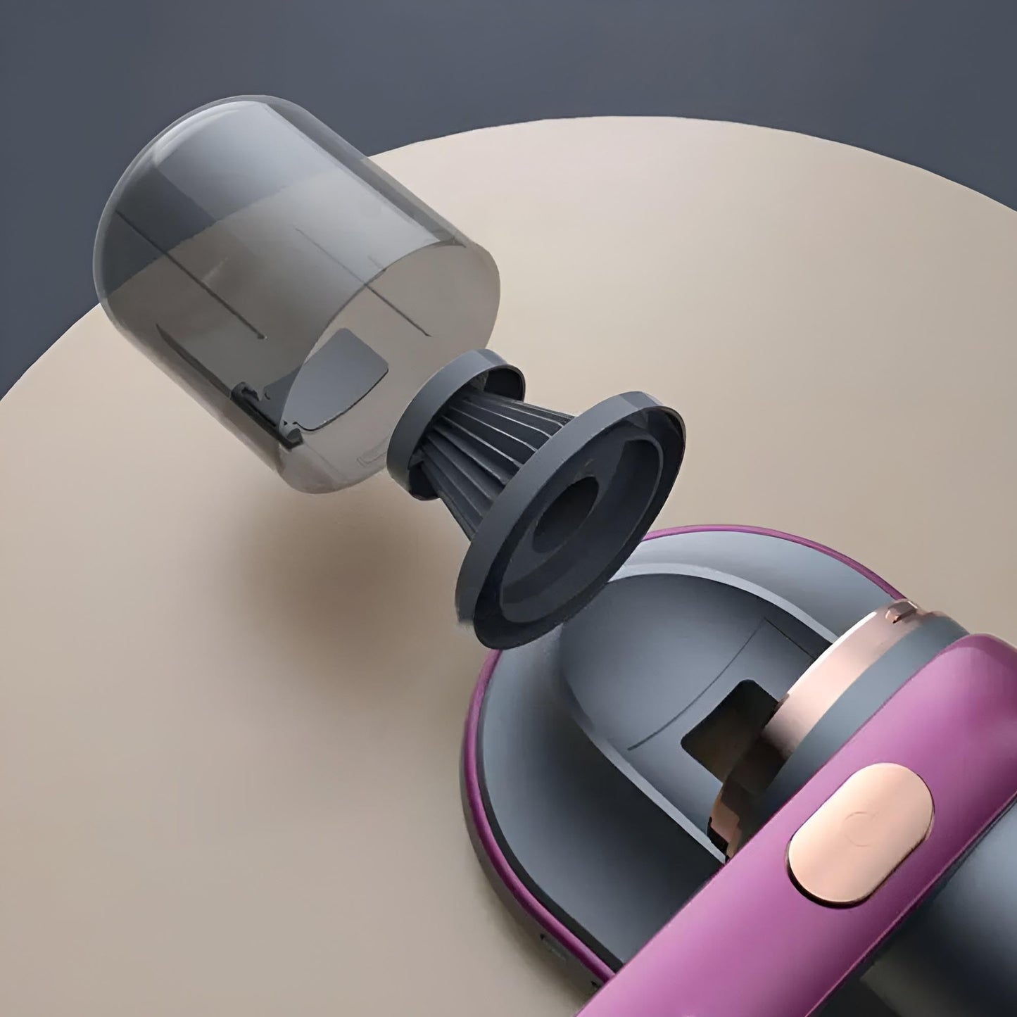 Powerful Portable Cordless Car Vacuum Cleaner with Rechargeable Battery - Effective Cleaning for Interiors and Surfaces