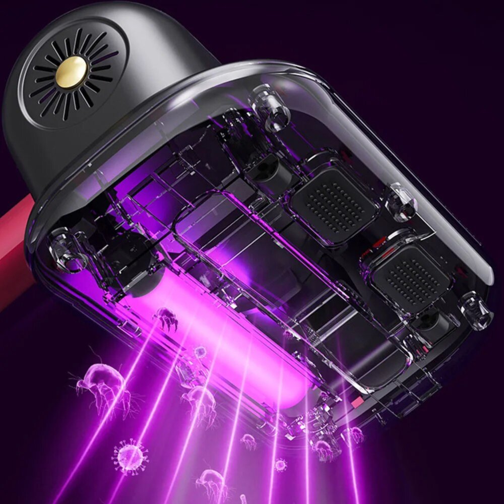 Powerful Portable Cordless Car Vacuum Cleaner with Rechargeable Battery - Effective Cleaning for Interiors and Surfaces