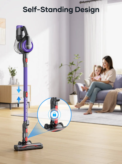 Cordless Vacuum Cleaner V10 Lite | Powerful 38000Pa Suction with Replaceable Battery | Deep Cleaning for Carpets and Floors