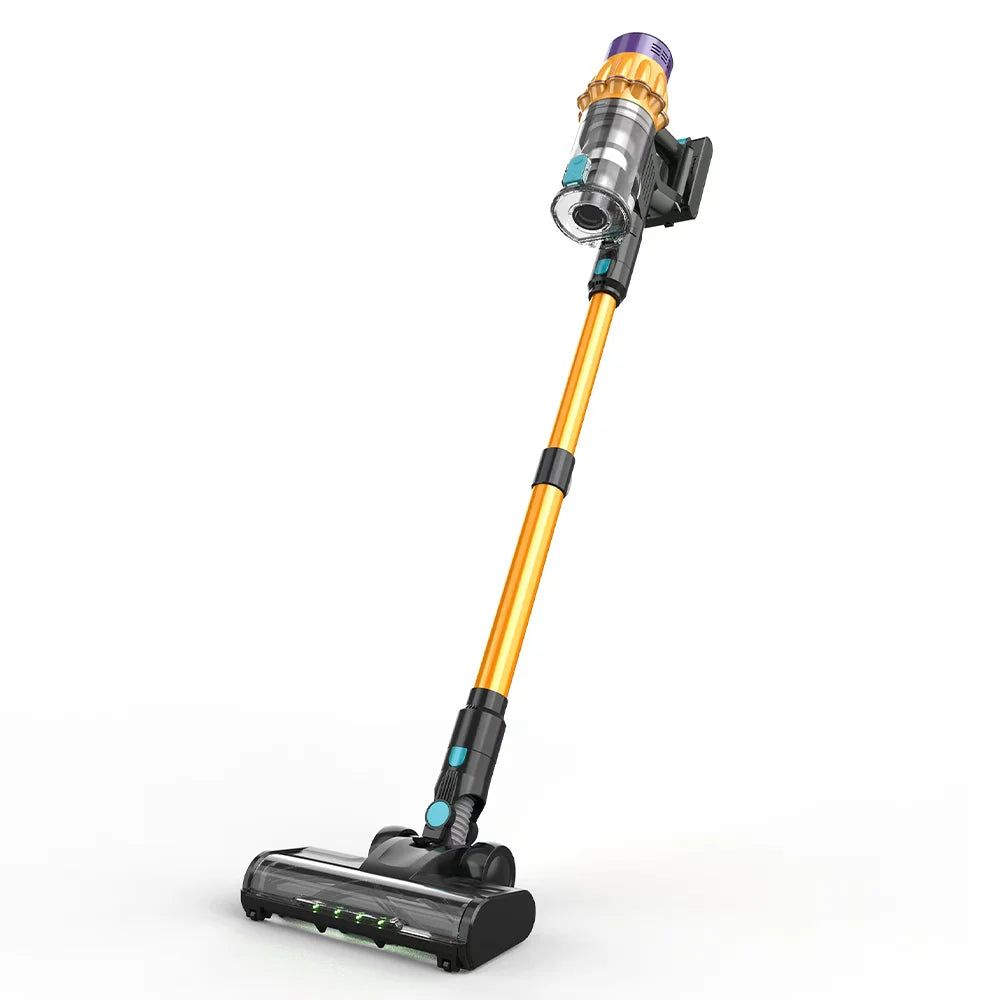 Cordless Vacuum Cleaner | Powerful 55kPa Suction and Ergonomic Design | Ideal for Efficient and Effortless Cleaning