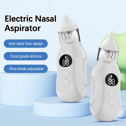 Aspiratore Nasale Elettrico Neonato con 9 Velocità e Design Silenzioso | Pulizia Efficiente per Sollievo dalla Congestione 2