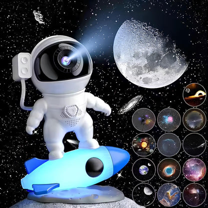 Astronaut | Galactic Projection Light with Bluetooth Audio | Magical Atmosphere for Rooms and Relaxation