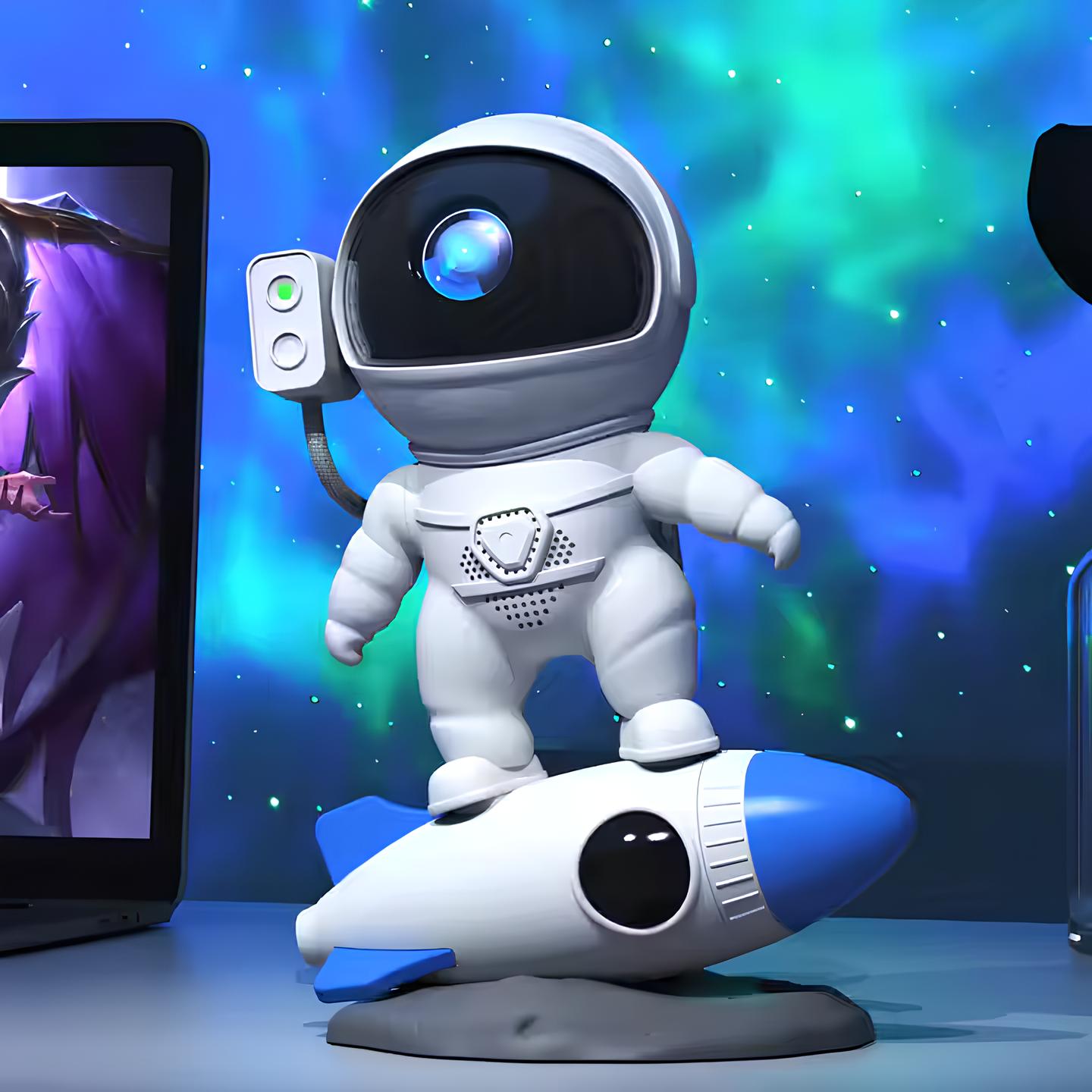 Astronaut | Galactic Projection Light with Bluetooth Audio | Magical Atmosphere for Rooms and Relaxation
