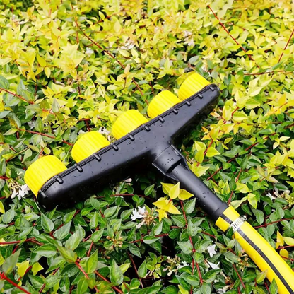 Flexible Hose Attachment | Ergonomic Atomizing Nozzle with Multiple Spray Patterns | Ideal for Irrigation and Cleaning