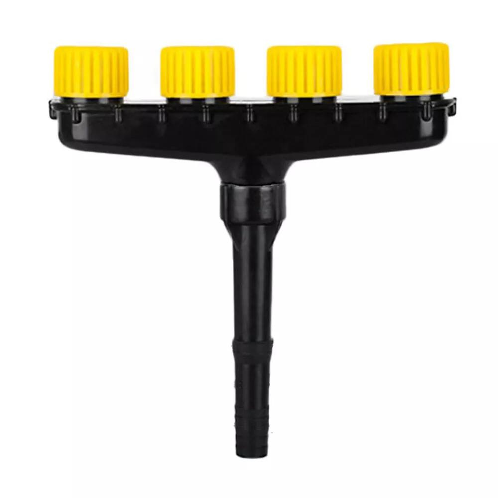 Flexible Hose Attachment | Ergonomic Atomizing Nozzle with Multiple Spray Patterns | Ideal for Irrigation and Cleaning