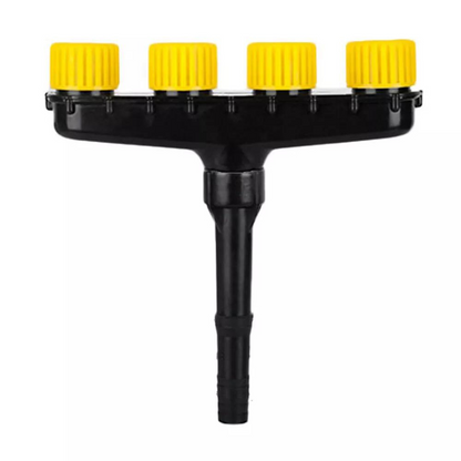 Flexible Hose Attachment | Ergonomic Atomizing Nozzle with Multiple Spray Patterns | Ideal for Irrigation and Cleaning