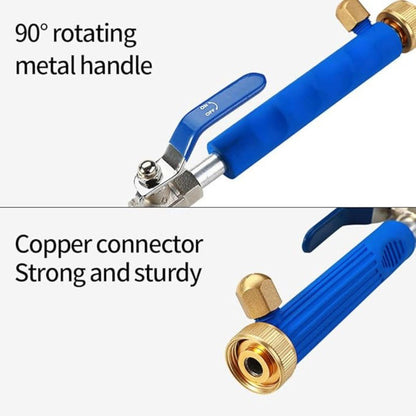 Garden Hose Connector | Interchangeable Nozzles for Efficient Cleaning of Cars and Patios
