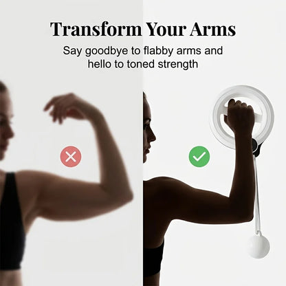 Attrezzatura Palestra Casa | Attrezzi per Allenamento Avambraccio con Manovella a 360° | Esercizi per Forza e Resistenza 3