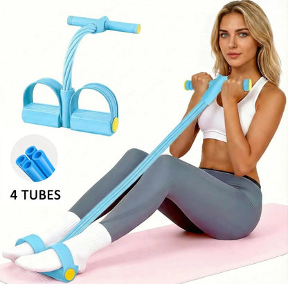 Attrezzo Fitness Multifunzionale | Pedale di Resistenza con Elastico per Allenamento Efficace | Ideale per Yoga e Forza Muscolare 6