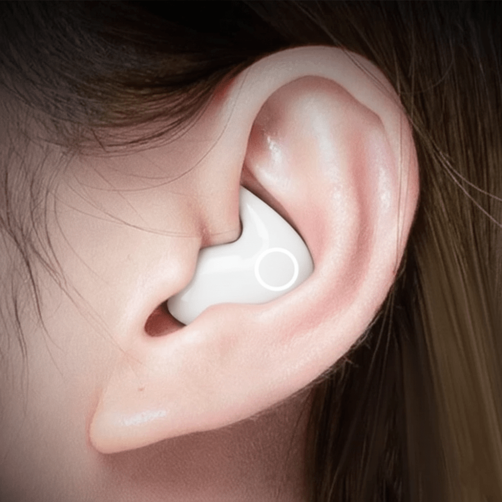 Auricolari Bluetooth Wireless con Cancellazione del Rumore | Design a Basso Profilo per Comfort e Stabilità 9