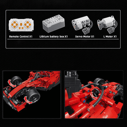 Auto da Corsa Monoposto | 1391 Pezzi con Elettronica PRO Ð Prestazioni Veloci per Appassionati 3