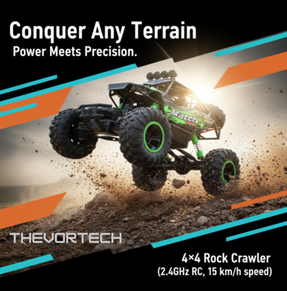 Avventure Off-Road | Monster Truck Cingolato 4x4 con Sospensione Antiurto | Gioco Resistente per Terreni Difficili 2