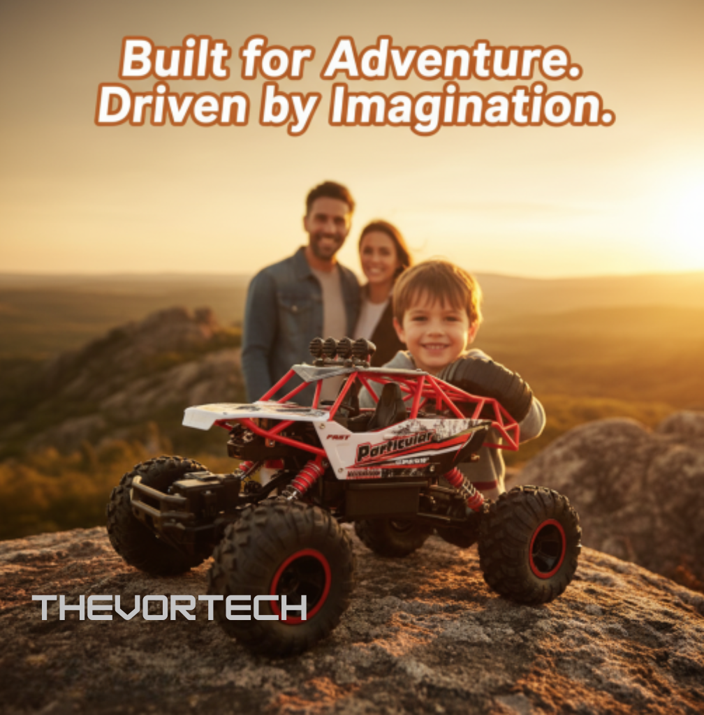 Avventure Off-Road | Monster Truck Cingolato 4x4 con Sospensione Antiurto | Gioco Resistente per Terreni Difficili 4