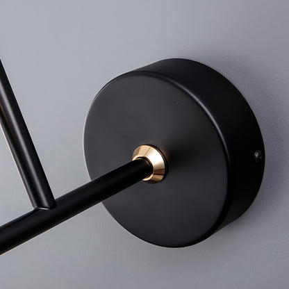 Adjustable LED Wall Light with Remote Control for Indoor Use