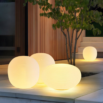 Lanterna da Esterno da Pavimento LED Calda Impermeabile