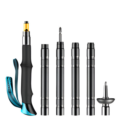 Trekking Poles | Adjustable Tactical Trekking Stick with Multi-Tool | Lightweight and Durable for Safe Adventures