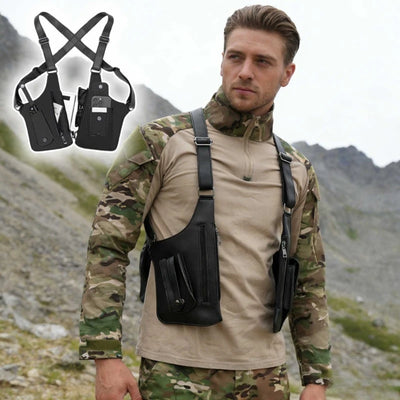 Sac tactique rétro | Sac à bandoulière imperméable à multiples poches | Design ergonomique pour les aventures en plein air