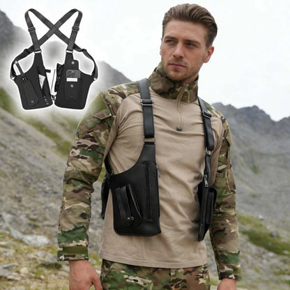 Borsa Tattica Retrò | Borsa a Tracolla Impermeabile con Multitasche | Design Ergonomico per Avventure all'Aperto 0