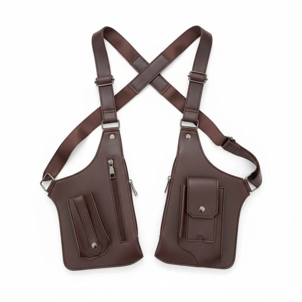Borsa Tattica Retrò | Borsa a Tracolla Impermeabile con Multitasche | Design Ergonomico per Avventure all'Aperto 6