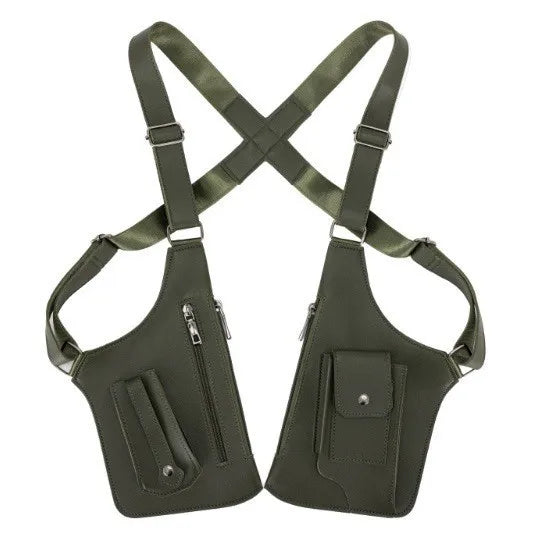 Borsa Tattica Retrò | Borsa a Tracolla Impermeabile con Multitasche | Design Ergonomico per Avventure all'Aperto 7