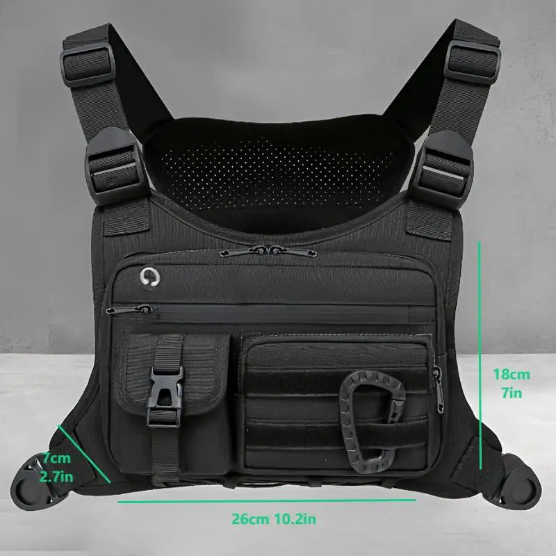 Borsa Tattica Unisex | Borsa a Tracolla Sportiva con Scomparti Multipli | Accesso Facile per Attività Outdoor 1