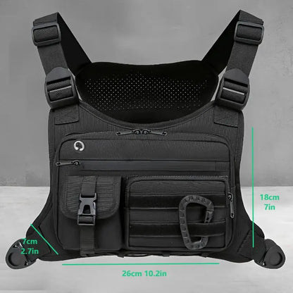 Borsa Tattica Unisex | Borsa a Tracolla Sportiva con Scomparti Multipli | Accesso Facile per Attività Outdoor 1