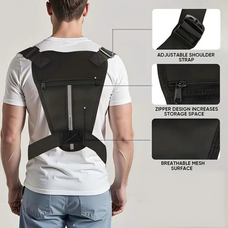 Borsa Tattica Unisex | Borsa a Tracolla Sportiva con Scomparti Multipli | Accesso Facile per Attività Outdoor 2