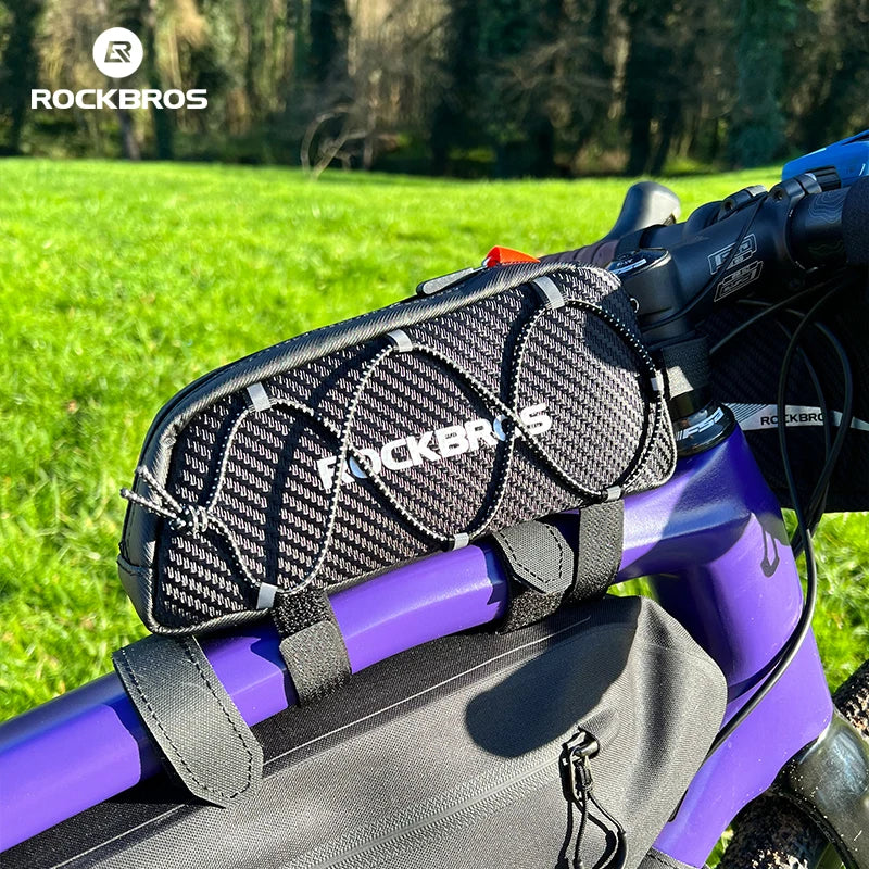 Borsa da Bici Impermeabile | Borsa Sottosella con Grande Capacità e Design Riflettente per Sicurezza Notturna 4
