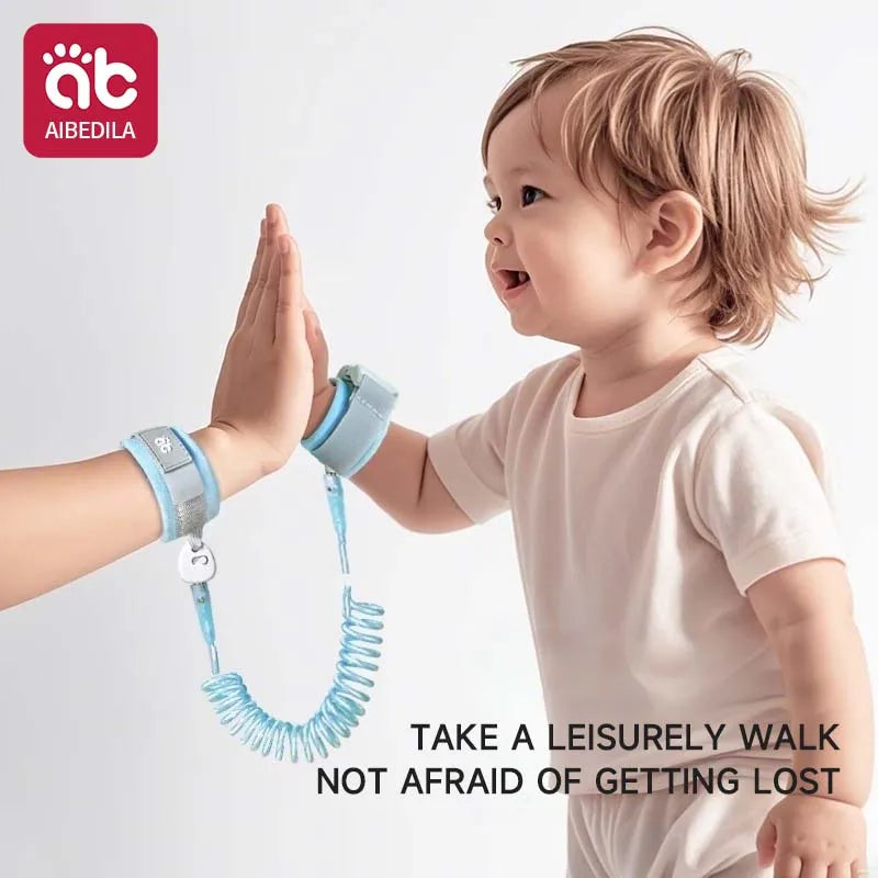 Bracciale di Sicurezza per Bambini con Corda di Trazione da 1.5m e Keylock | Protezione e Libertà per i Tuoi Piccoli 1
