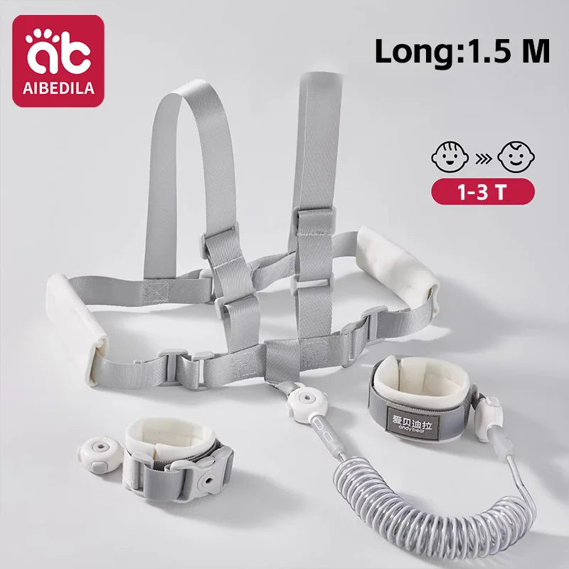 Bracciale di Sicurezza per Bambini con Corda di Trazione da 1.5m e Keylock | Protezione e Libertà per i Tuoi Piccoli 8