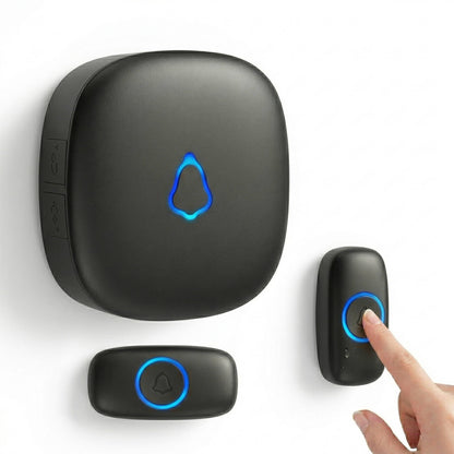 Wireless Outdoor Doorbell with 58 Sounds and IP55 Waterproof | Easy Installation for Enhanced Security