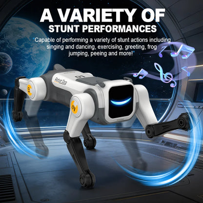 Cane Robotico Programmabile con Comando Vocale e Acrobazie | Giocattolo Interattivo per Divertimento e Apprendimento 4