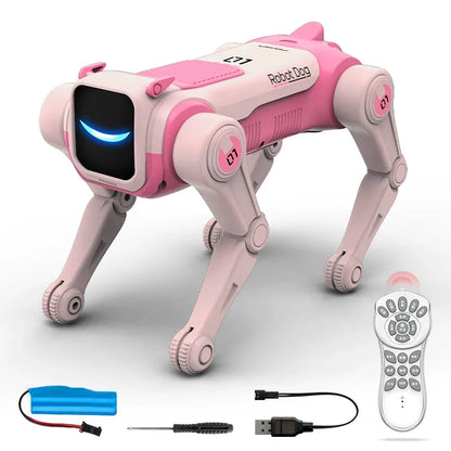 Cane Robotico Programmabile con Comando Vocale e Acrobazie | Giocattolo Interattivo per Divertimento e Apprendimento 6