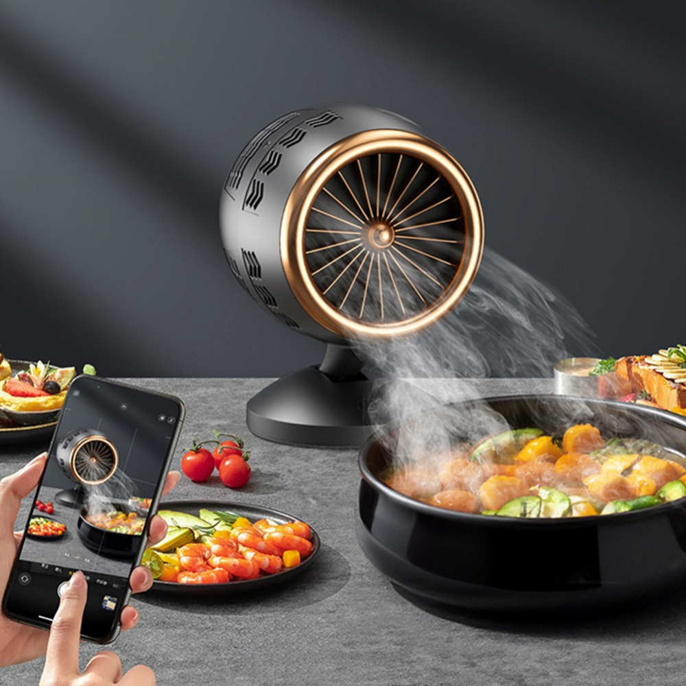 Portable Kitchen Hood | Adjustable Height Kitchen Exhaust Hood | Ideal for Indoor Cooking Without Smoke