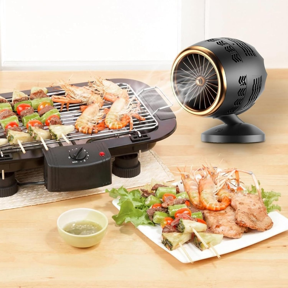 Portable Kitchen Hood | Adjustable Height Kitchen Exhaust Hood | Ideal for Indoor Cooking Without Smoke