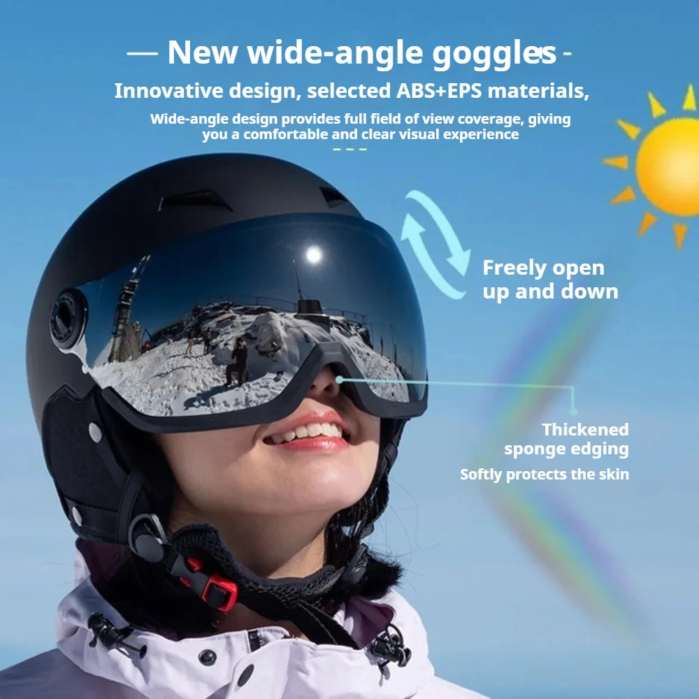 Casco Sci Universale Ergonomico per Adulti con Ventilazione Ottimale | Comfort e Sicurezza per Attività Invernali 3